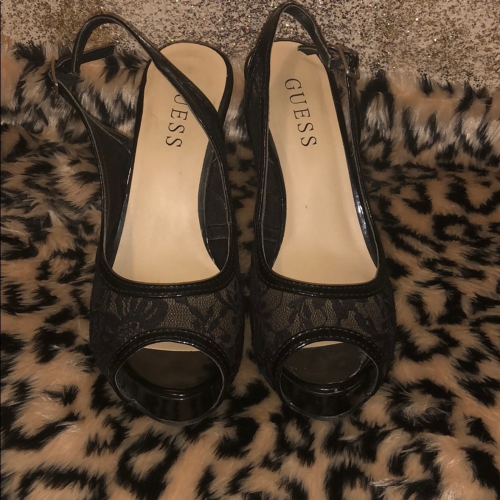 Guess heels, worn twice